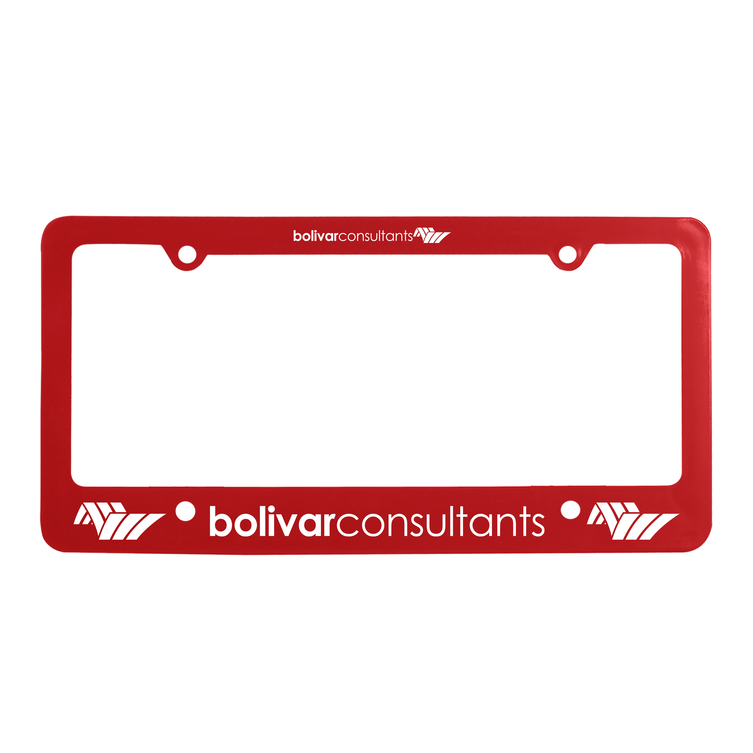 Classic License Plate Frame with 4 Holes